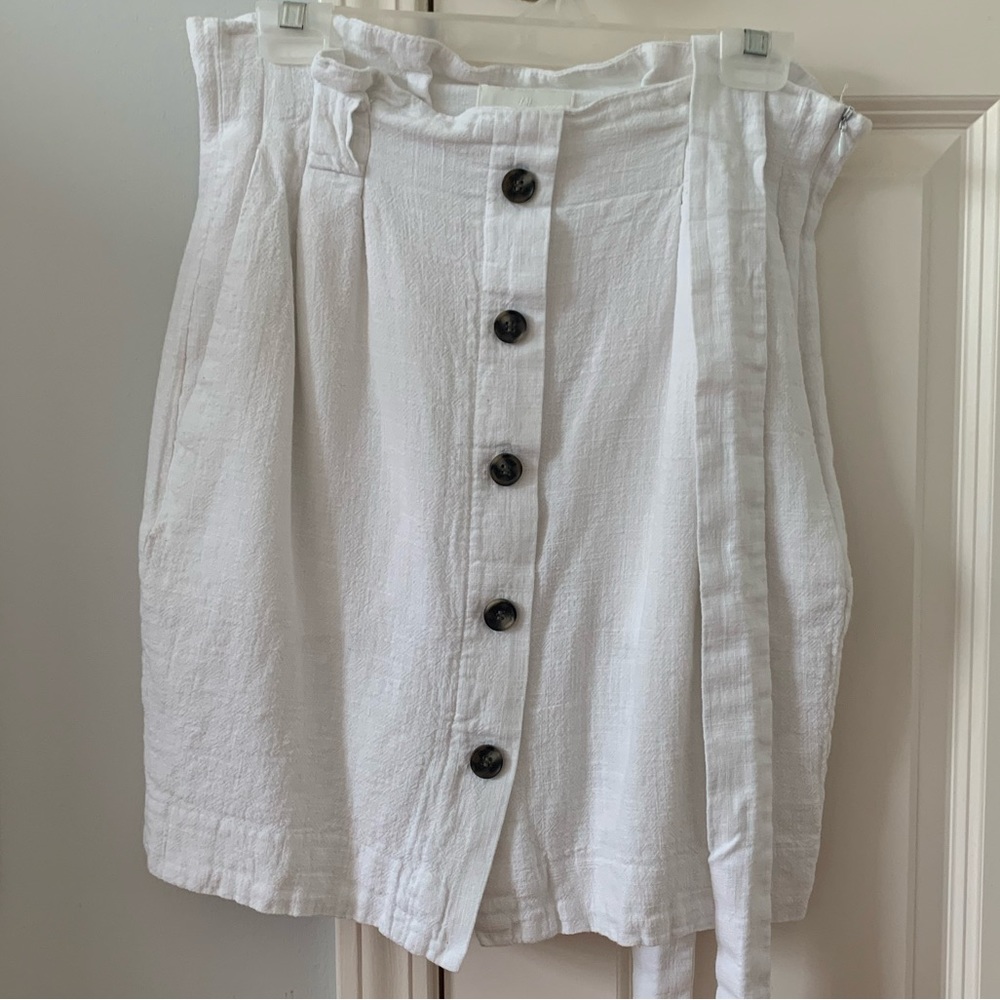 H&M Linen Skirt